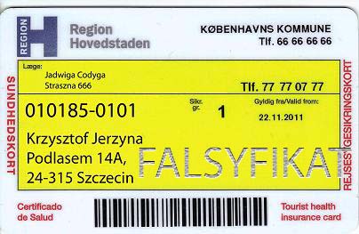 Witam czy można wyrobić żółtą kartę na polski adres??